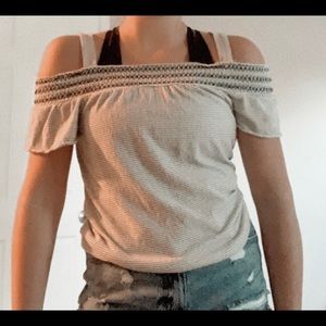 off the shoulder top
